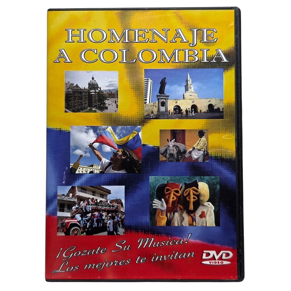 Homenaje A Colombia Sonoluxe Publishing‎ Music DVD Latin Dance Collection